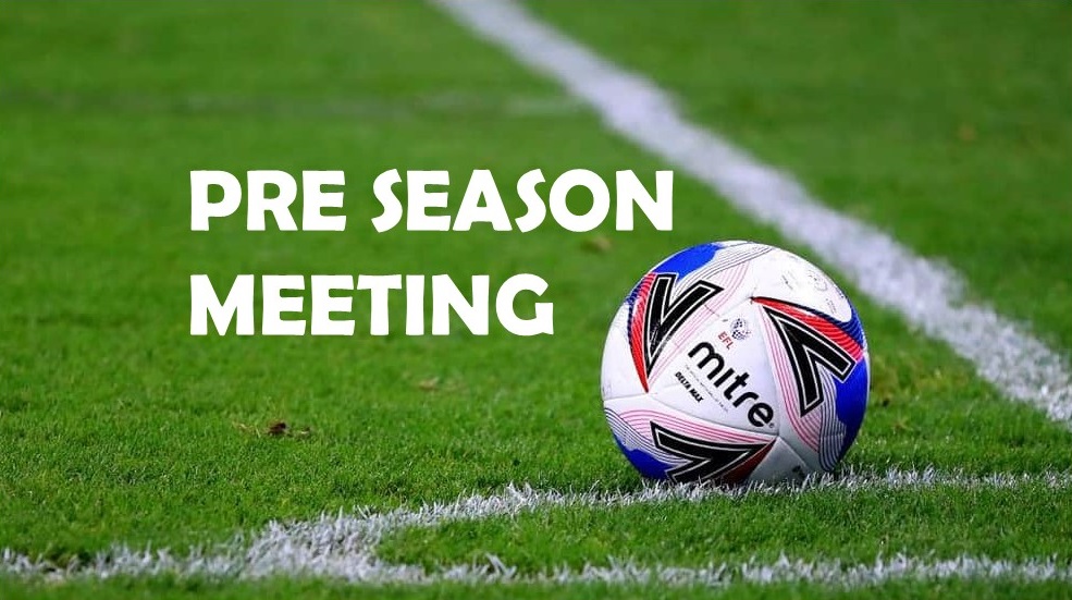 Pre season meeting
